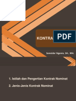 Kontrak Nominat