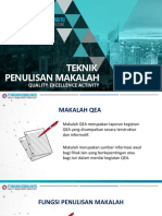 Teknik Penulisan Makalah