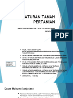 Sap 15 Pengaturan Tanah Pertanian