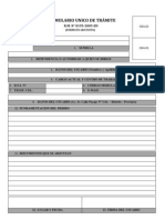 FORMULARIO UNICO DE TRÁMITE Ugel Mariscal Nieto