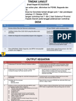 Finalisasi Penetapan Tindak Lanjut