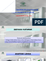 Asuhan Keperawatan Dasar Pada Pasien Katarak: Linda Kartika M, S.Kep., Ners