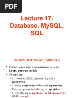 Database, Mysql, SQL