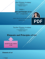 GEC 5 - Week 4 - Elements and Principles of Art