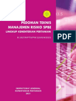 Pedoman Teknis Manajemen Risiko SPBE Kementan