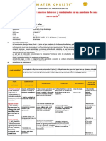 Aprendemos A Identificar Nuestros Intereses y Sentimientos en Un Ambiente de Sana Convivencia