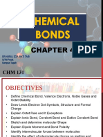 CHM131 - Chapter 3 - Chemical Bonds
