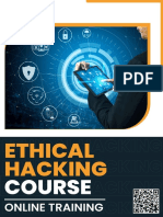 Ethical Hacking Online Course Brochure