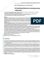 Determinants of Smoking Behavior Among Young Males in Rural Indonesia