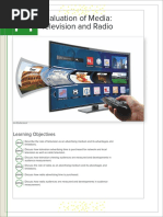 06 Evaluation of Media Television and Radio