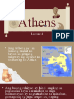 Lecture 4 Klasikong Greece ATHENS
