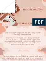 History of Dyes