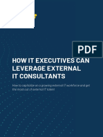 How It Executives Can Leverage External It Consultants