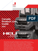Canada Product Line Guide 2021: Electric Forklift Counterbalanced