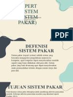 Expert System (Sistem Pakar)