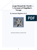 The First Voyage Round The World - Pigafetta's Account of Magellan's Voyage