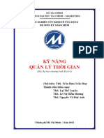 Kỹ Năng Quản Lý Thời Gian: Viện Nghiên Cứu Kinh Tế Ứng Dụng Bộ Môn Kỹ Năng Mềm