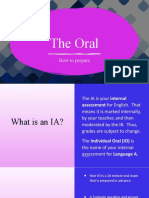 The Oral