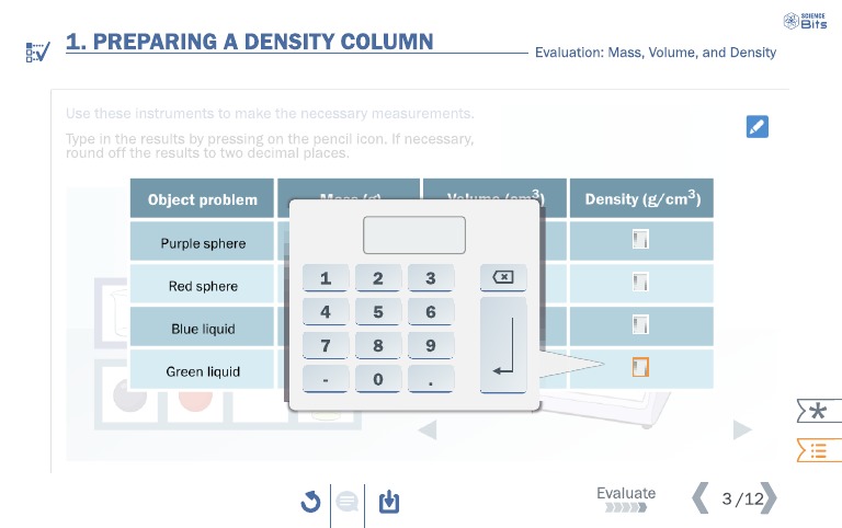 Density Column Evaluation Guide | PDF