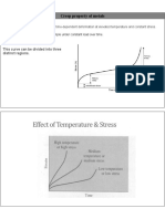 Creep Property of Metals: Plastic Deformation of A Sample Under Constant Load Over Time