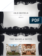 Old Hotels: Group 1