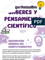 Saberes Y Pensamiento Científico: Campo Formativo