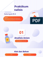 B4 - Analisis Kualitatif Anion Kation - PPT Diskusi