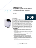 Agilent 385-ELSD Evaporative Light Scattering Detector: For Low Molecular Weight Compounds