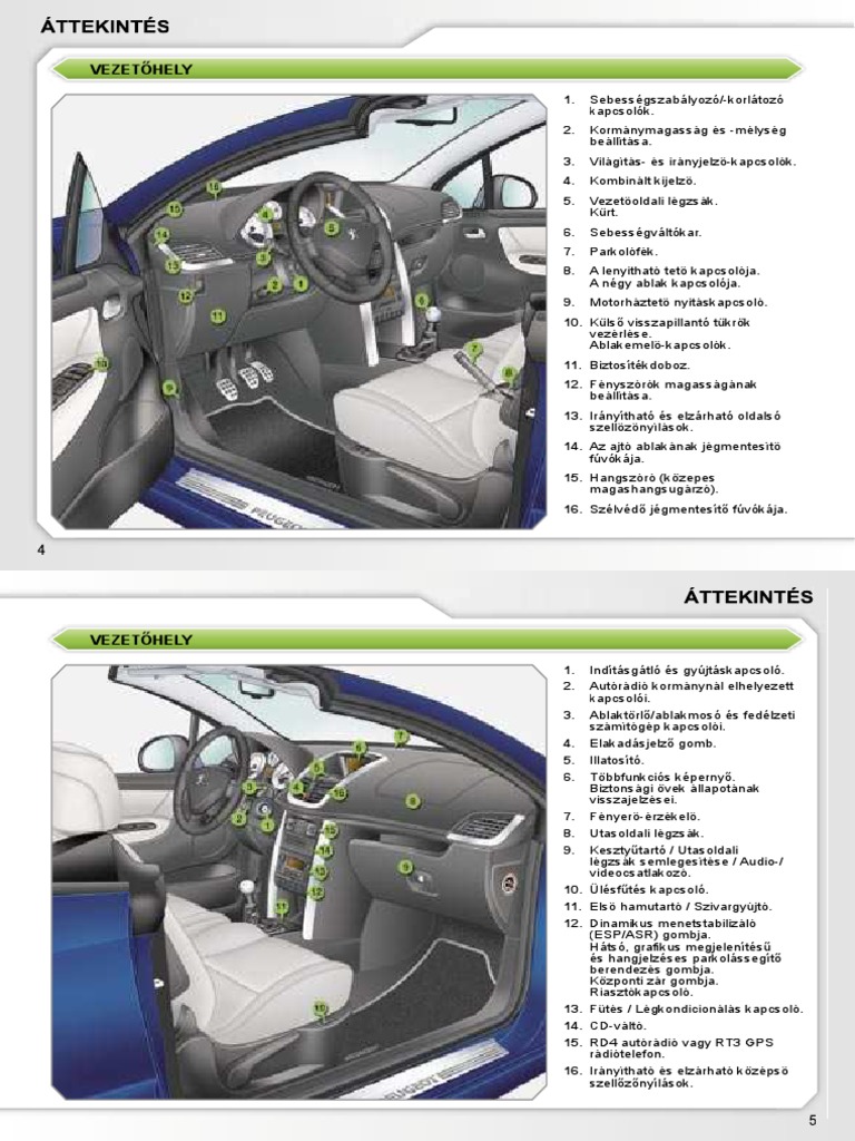 PEUGEOT 207 REPAIR MANUAL PDF FREE DOWNLOAD visual data 6
