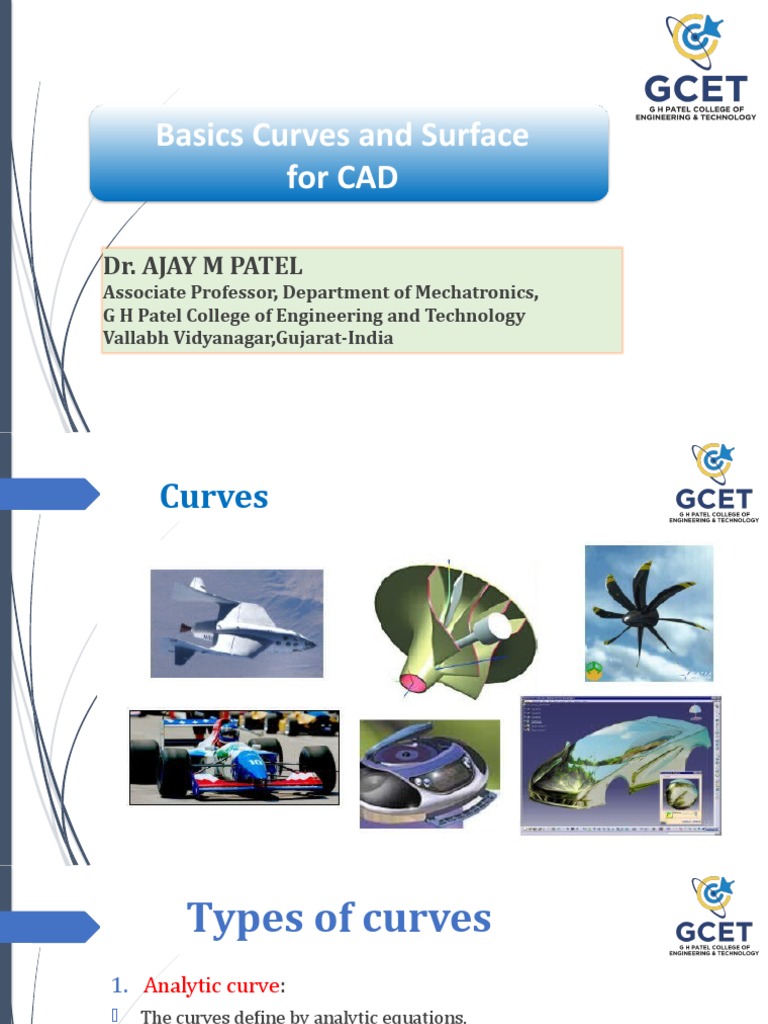 Curves and Surfaces in CAD Design | PDF | Spline (Mathematics ...