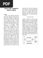 Fuzzy Logic Applied To Motor Control 2