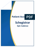 Patient Access Clinic: Schegistrar