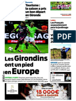 Tourisme: La Saison A Pris Un Bon Départ en Gironde: Girondins