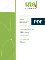 Nombre de La Materia Nombre de La Licenciatura Nombre Del Alumno Matrícula Nombre de La Tarea Unidad 7 Nombre de Unidad Nombre Del Profesor Fecha