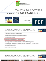 Postura correta trabalho