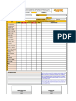 Lista de Verificacion Elementos de Protección Personal (Epp)