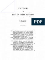 Decretos do Poder Executivo de 1882