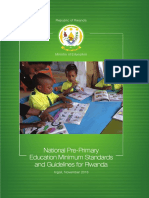 Pre-Primary Education Minimum Standards English Version