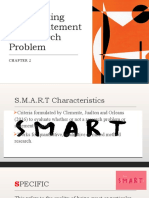 Formulating Clear Statement of Research Problem