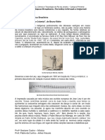 Formação da Música Brasileira no Período Colonial e Influências Indígenas, Africanas e Europeias