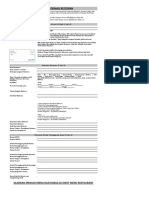 Formulir Informasi Restoran 2018