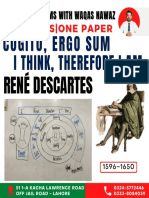 I Think, Therefore I Am René Descartes