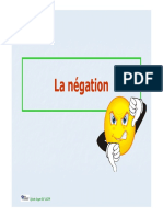 Théorie Négation