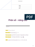 Fractions Advanced - Slide