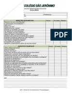 FICHA DE OBSERVAÇÕES ESCOLA Ens - Médio