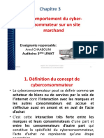 Chapitre 3 Comportement Du Cyber Consommateur