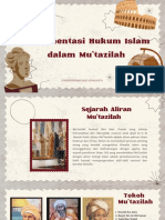 Implementasi Hukum Islam Dalam Mu'tazilah: Uin Raden Mas Said Surakarta