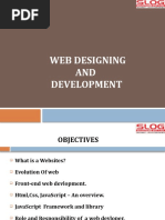 Web Designing AND Development