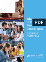 Education in Eastern Europe and Central Asia: Findings From Pisa