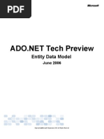 ADO.net Tech Preview - Entity Data Model (June 2006)
